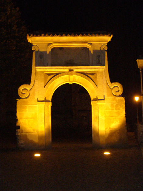 Arco San Giovanni Battista notturna