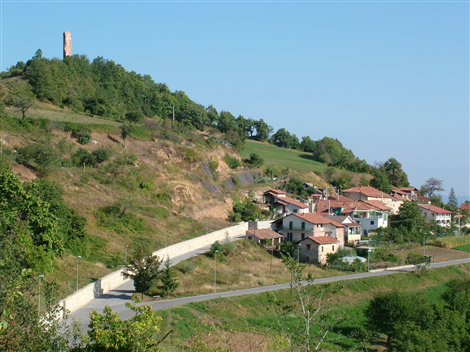 La collina di Scagnello